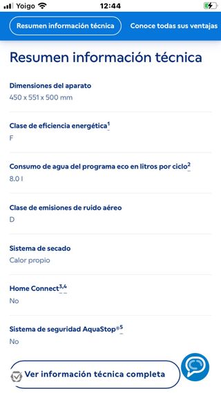 Lavavajillas Balay 3VK311BC/01