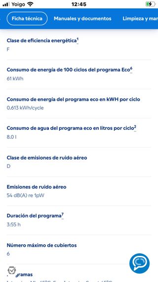 Lavavajillas Balay 3VK311BC/01