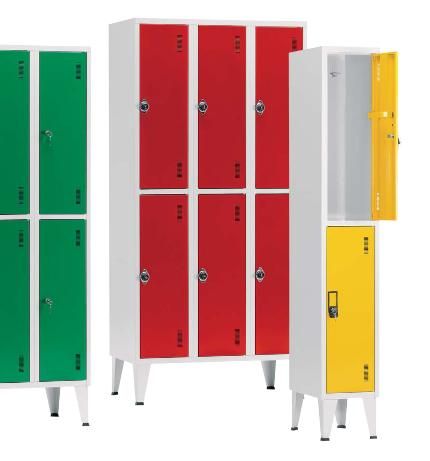 Taquillas metalicas de 9 puertas