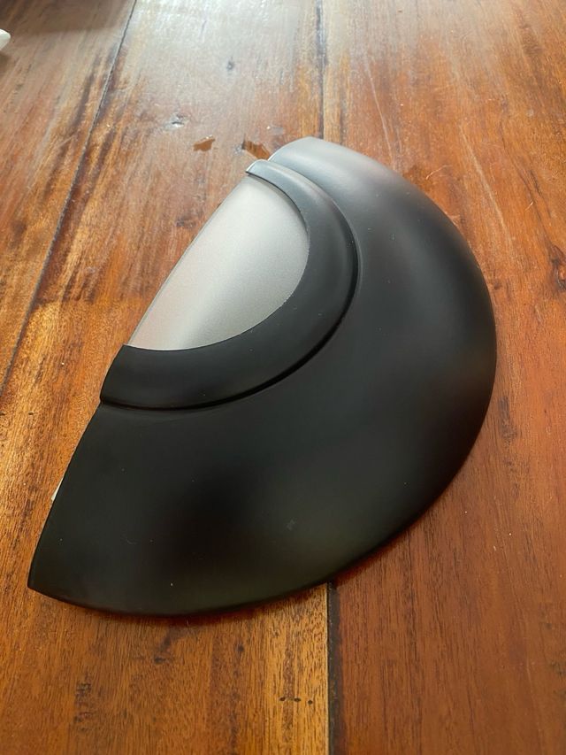 Lampara aplique pared negro