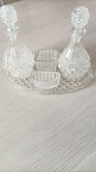 Set olio e aceto vintage