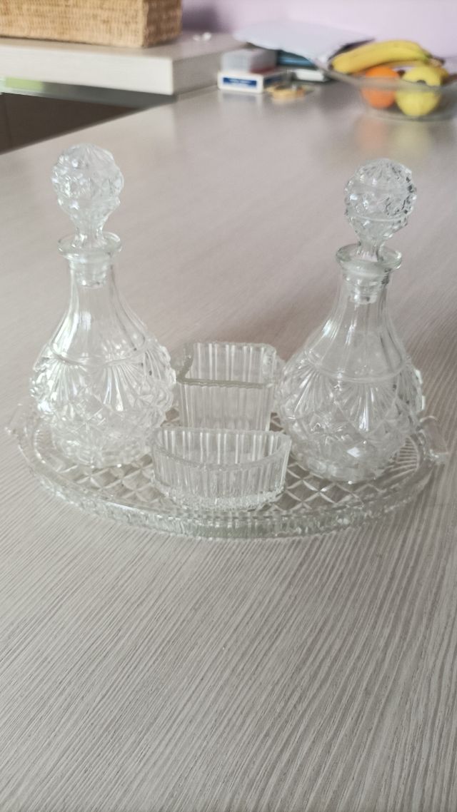 Set olio e aceto vintage