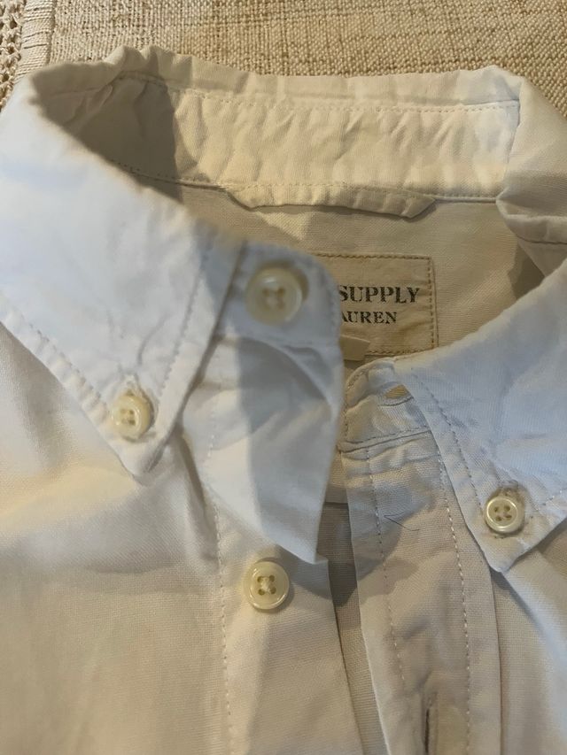 CAMISA RALPH LAUREN HOMBRE BLANCA TALLA S