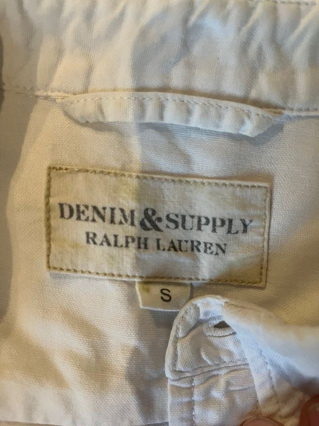 CAMISA RALPH LAUREN HOMBRE BLANCA TALLA S