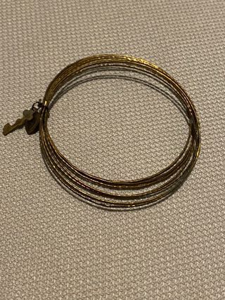 Set di bracciali in metallo color rame Set di brac