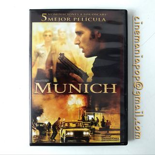 Munich (2005) 🎬🍿 💿 [DVD] ¡DISCO IMPOLUTO!