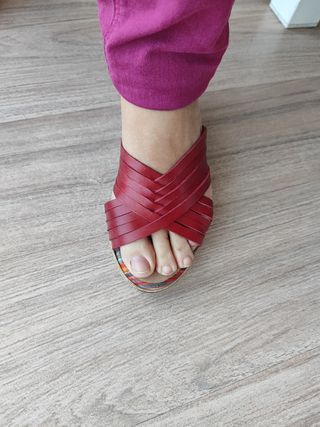 Sandalias cuña núm.37