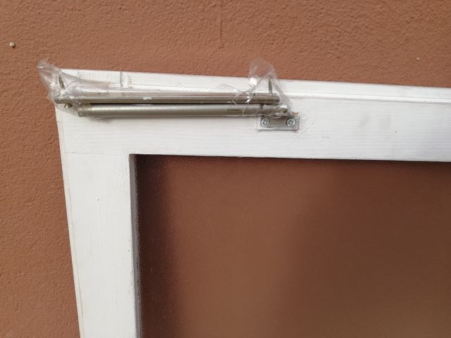 Ventana de madera con Cristal