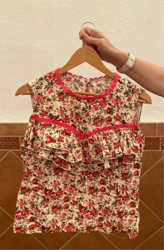 Vestido flamenca flores
