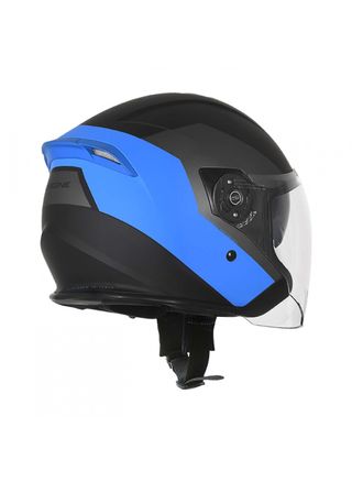 CASCO MOTO JET PALIO AZUL S