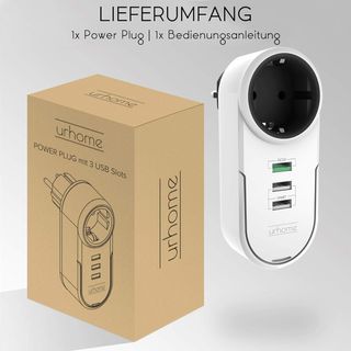 Urhome ® convertitori Spina 4in1 I 180 °. 860851