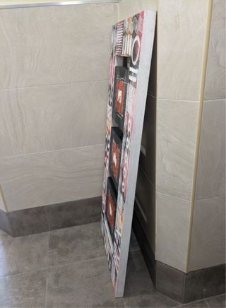 Cuadro cabecero rojo