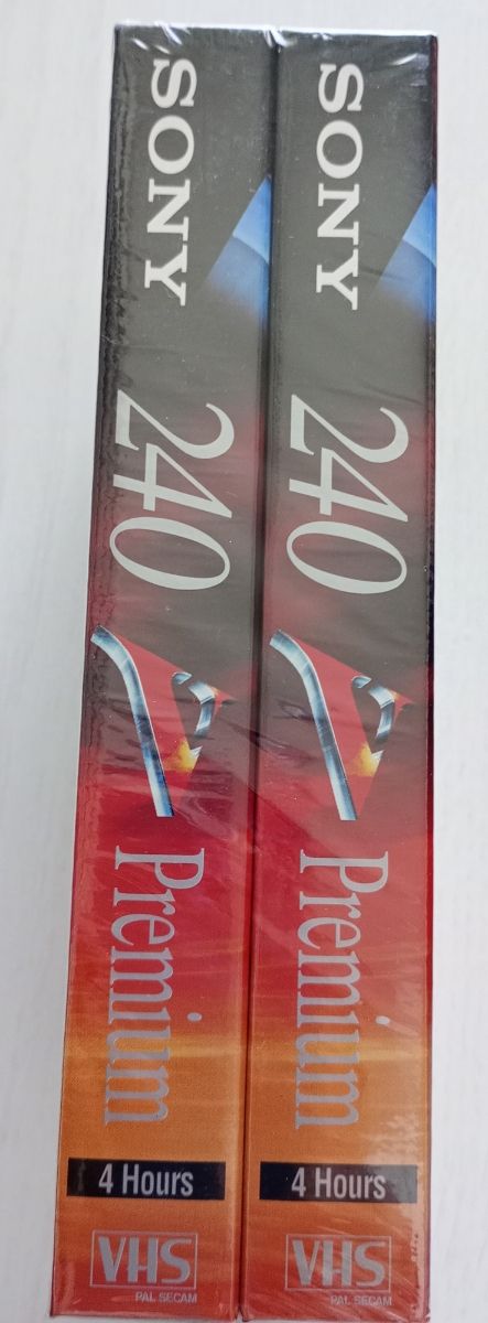 Cintas VHS Sony (240 - 4 horas)