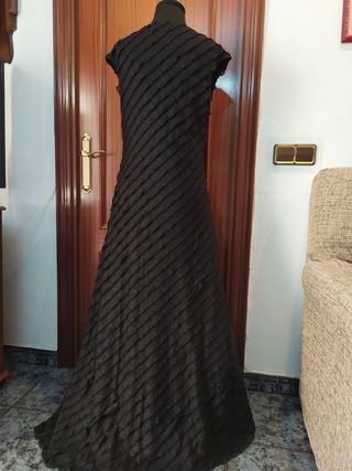 VESTIDO FIESTA LARGO T. 48