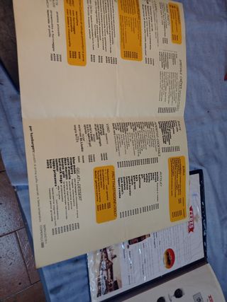 Menù birra Ceres, hard rock cafè ,bass