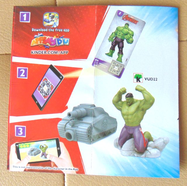 Hulk - Avengers - Kinder Gran Sorpresa Pasqua 2022