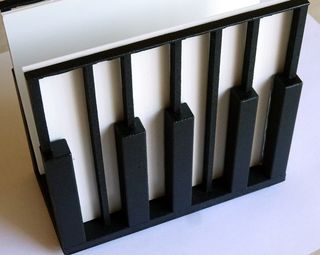 (100% Handmade) Pianoforte 3D Porta CD/DVD/Lettere