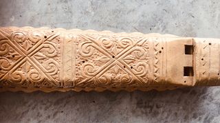 Flauto legno antico fatto a mano