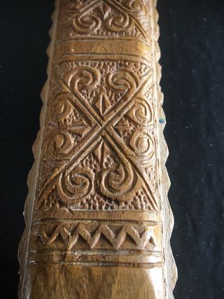 Flauto legno antico fatto a mano