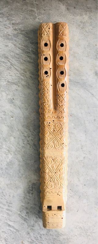 Flauto legno antico fatto a mano