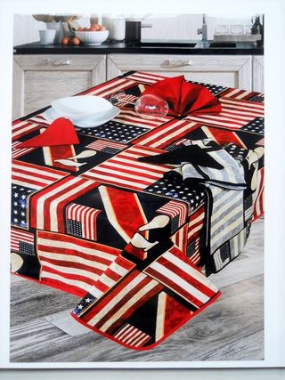 tovaglie nuove 6 posti, 140x180, 100% cotone