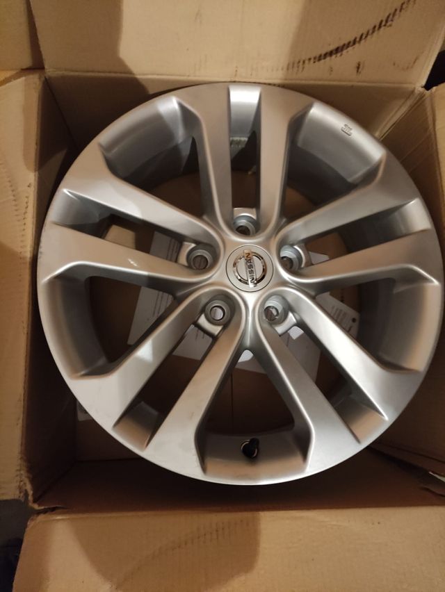 Juego de llantas 17" Nissan Juke y Qashqai