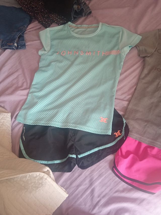 Conjunto de deporte niña,talla 14