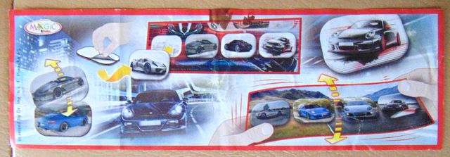 Fogliettino Porsche MPG TRO44 - Kinder