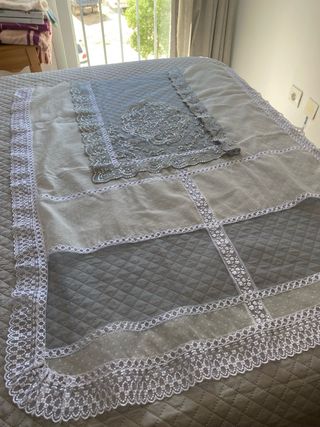 Manteletas PLATA fallera NUEVAS