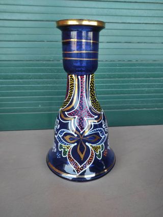 Vaso vintage finemente decorato