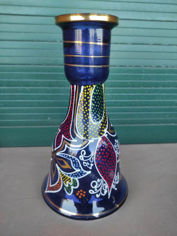 Vaso vintage finemente decorato