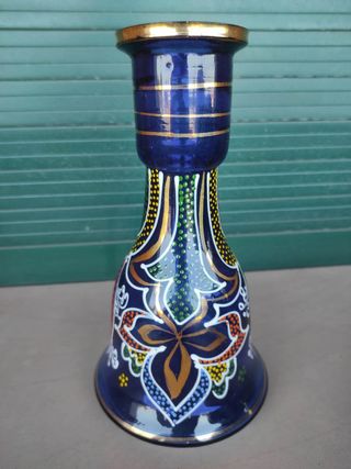 Vaso vintage finemente decorato