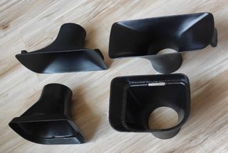 BMW E36 toberas entradas aire refrigeracion