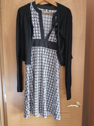 Conjunto de vestido y chaqueta