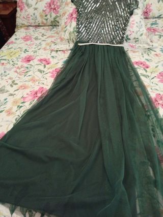 Vestido ceremonia T.S - 38- talla pecho 85