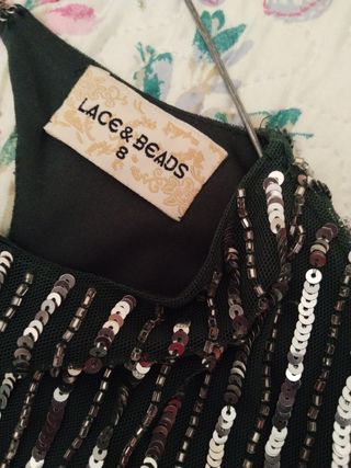 Vestido ceremonia T.S - 38- talla pecho 85