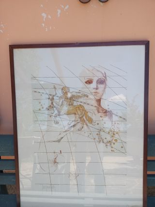 quadro in litografia segno zodiacale