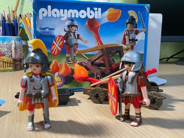Catapulta Romana de Playmobil