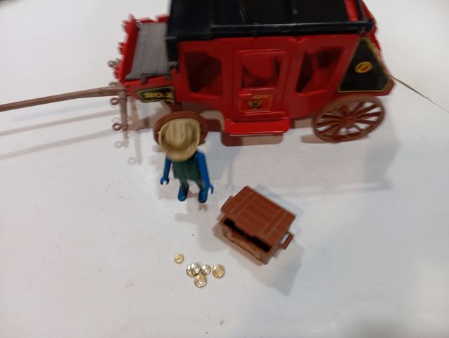 Famobil diligencia western playmobil