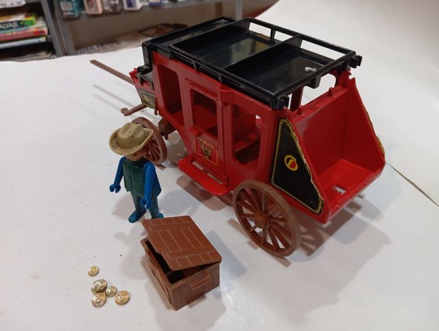 Famobil diligencia western playmobil