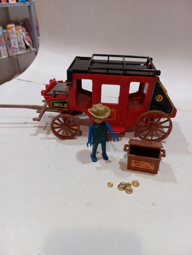 Famobil diligencia western playmobil