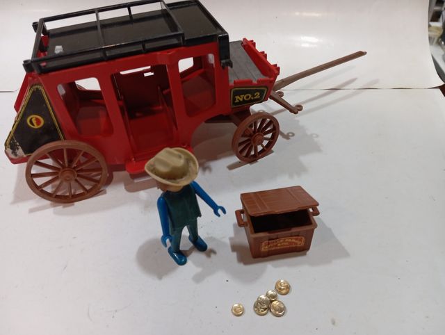 Famobil diligencia western playmobil