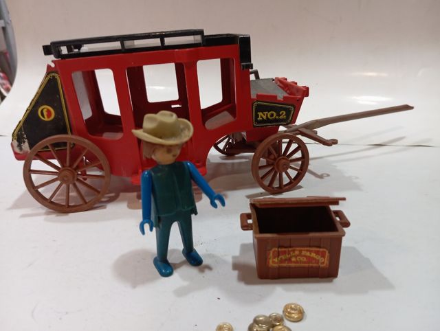 Famobil diligencia western playmobil