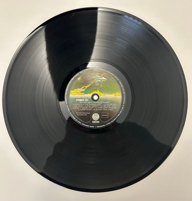 Jon Bon Jovi. Blaze of Glory. LP