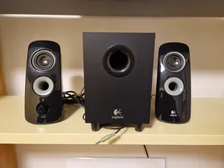 casse altoparlanti Logitech con subwoofer