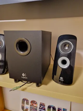 casse altoparlanti Logitech con subwoofer