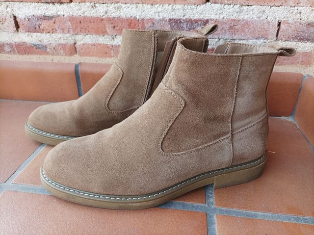 Botas Chelsea hombre marrones