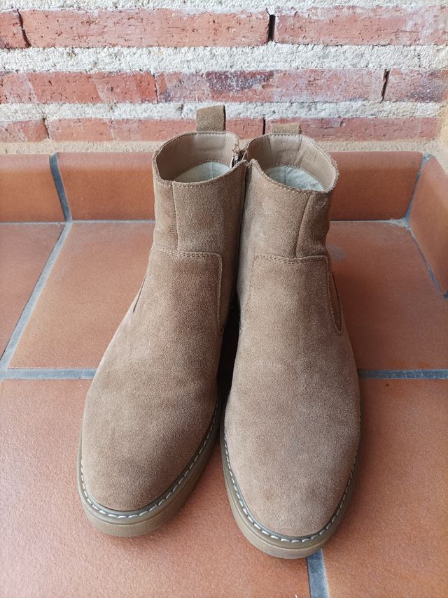 Botas Chelsea hombre marrones
