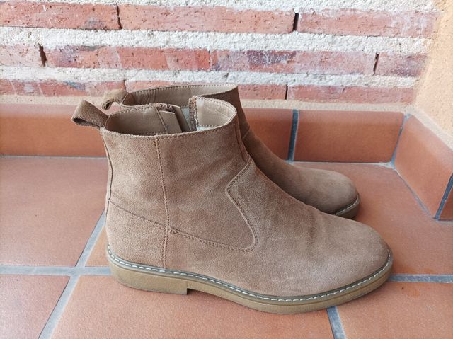 Botas Chelsea hombre marrones