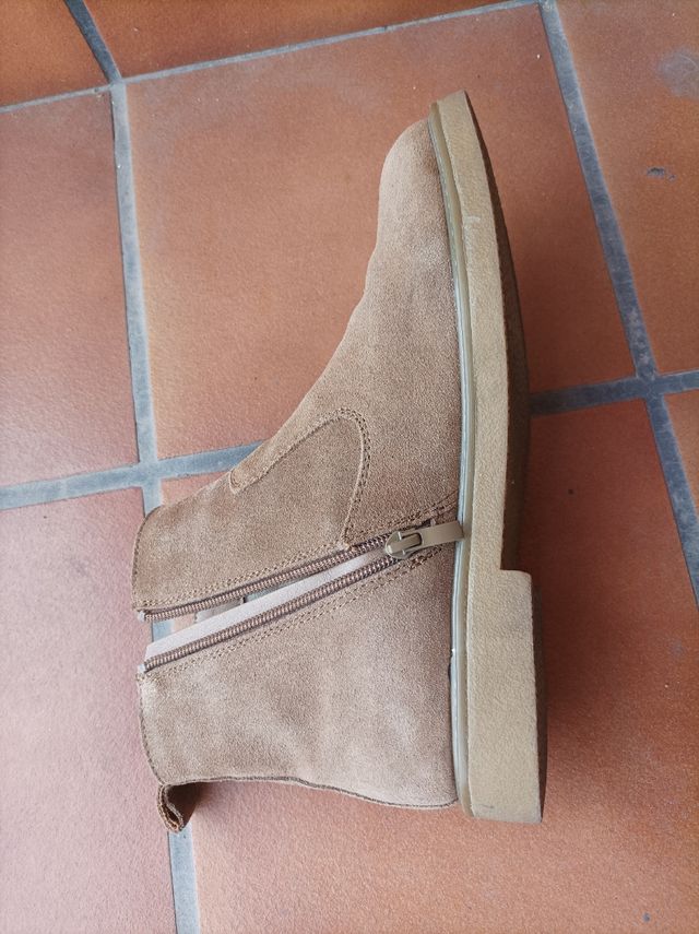 Botas Chelsea hombre marrones